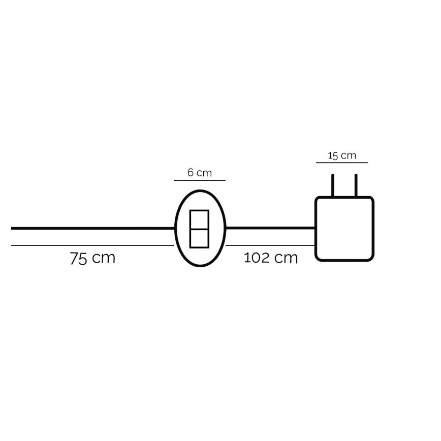 ONLI - Lampada da tavolo LED DAFNE LED/12W/230V 4000K 48 cm nero