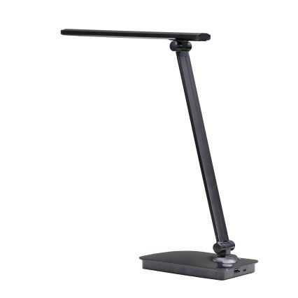 ONLI - Lampada da tavolo LED dimmerabile con porta USB DESKI LED/7W/230V 4000K nero