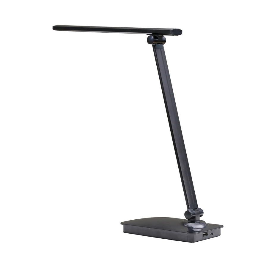 ONLI - Lampada da tavolo LED dimmerabile con porta USB DESKI LED/7W/230V 4000K nero