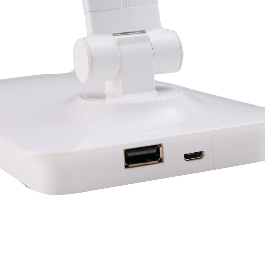 ONLI - Lampada da tavolo a LED dimmerabile con USB portem DESKI LED/7W/230V 4000K bianco