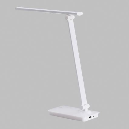 ONLI - Lampada da tavolo a LED dimmerabile con USB portem DESKI LED/7W/230V 4000K bianco