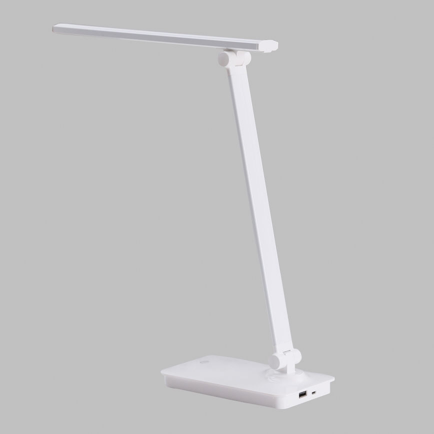 ONLI - Lampada da tavolo a LED dimmerabile con USB portem DESKI LED/7W/230V 4000K bianco