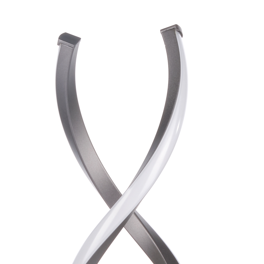 ONLI - Lampada da tavolo LED DNA LED/12W/230V 4000K 48,5 cm argento