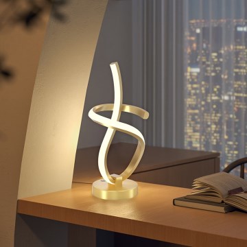 ONLI - Lampada da tavolo LED KIRA LED/10W/230V 4000K 28 cm oro