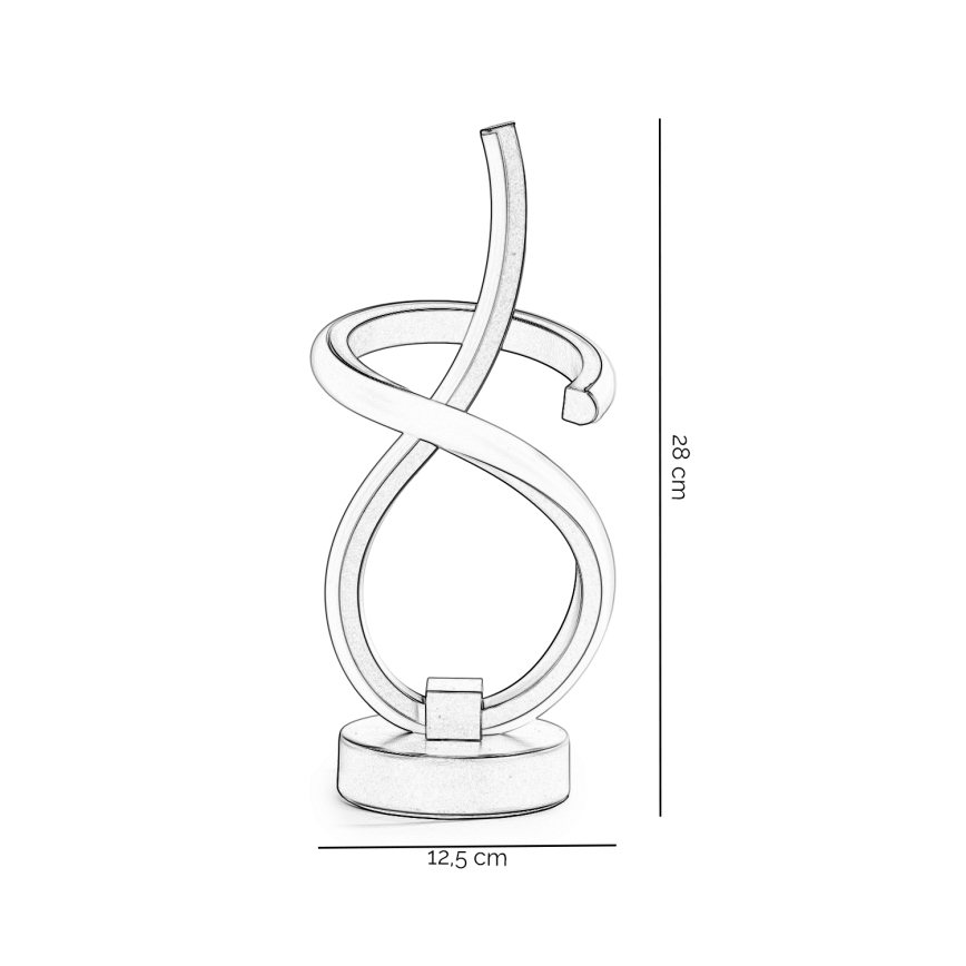 ONLI - Lampada da tavolo LED KIRA LED/10W/230V 4000K 28 cm oro