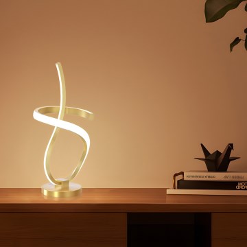 ONLI - Lampada da tavolo LED KIRA LED/12W/230V 4000K 38,5 cm oro