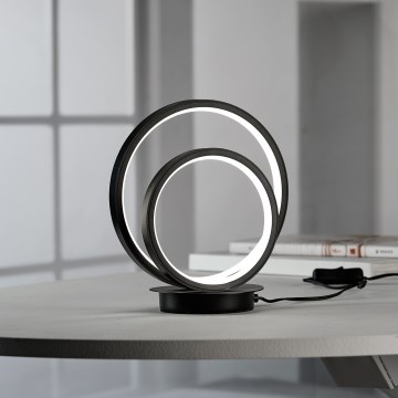 ONLI - Lampada da tavolo LED NOELIA LED/10W/230V 22 cm nera