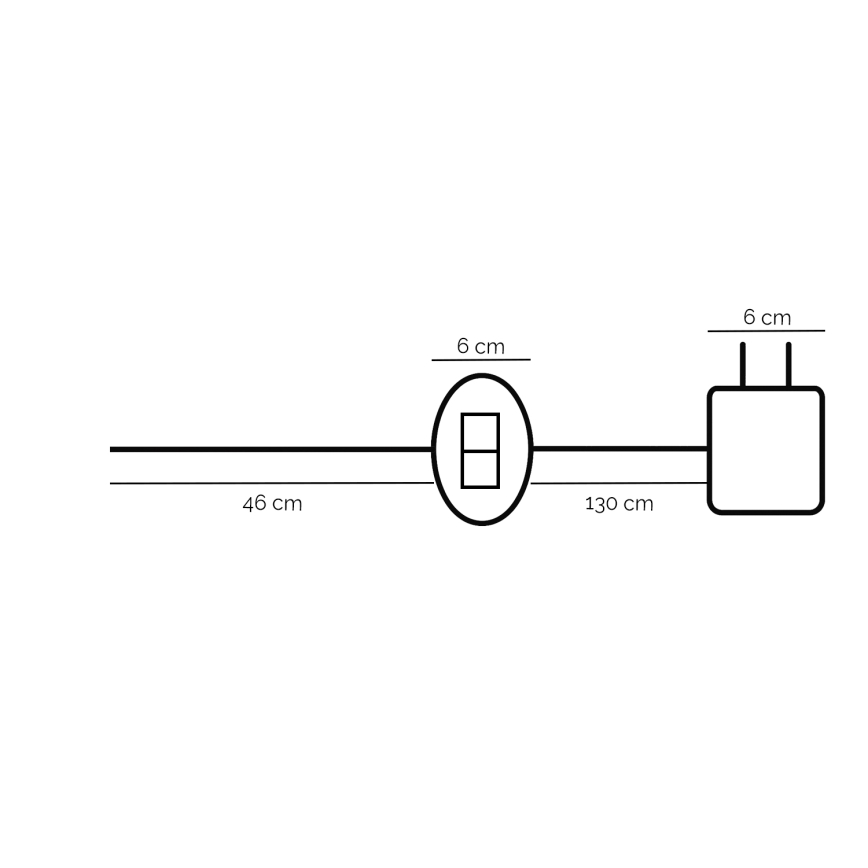ONLI - Lampada da tavolo LED RINGS LED/17W/230V 4000K 37 cm nera