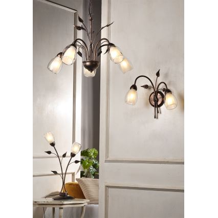 ONLI - Lampada da tavolo LILIANA 2xE14/6W/230V 60 cm