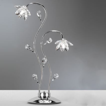ONLI - Lampada da tavolo NINFEA 2xG9/6W/230V 80 cm