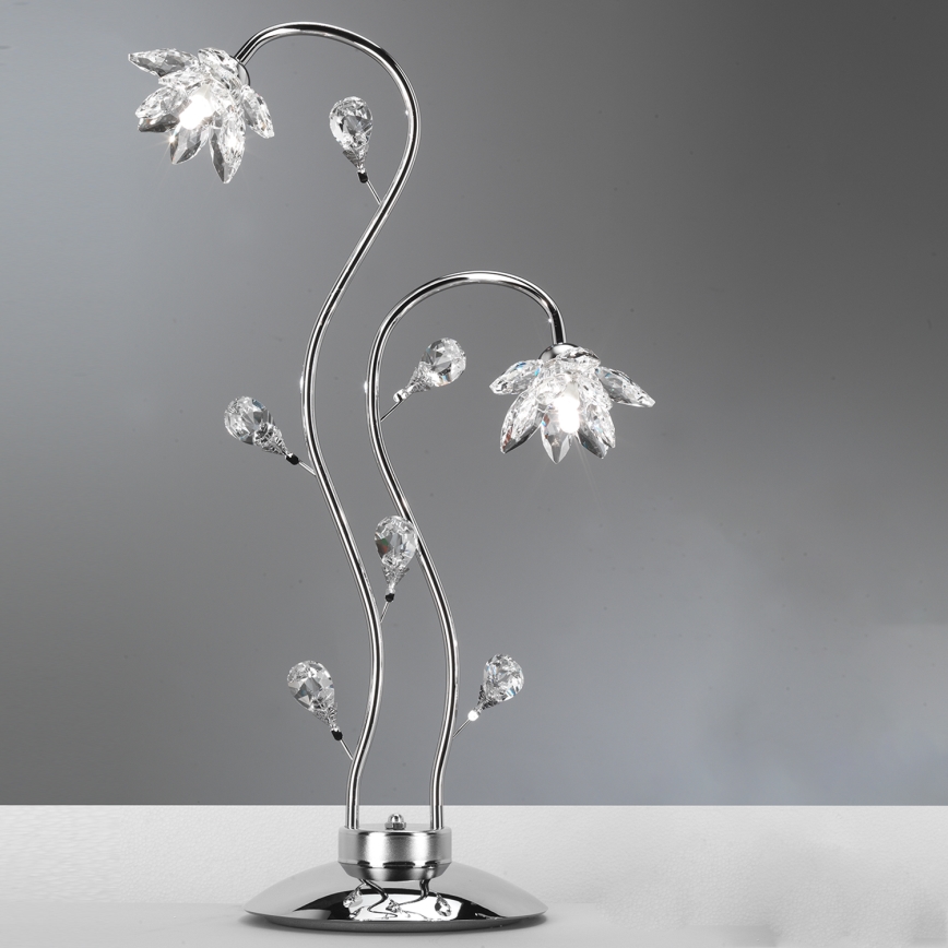 ONLI - Lampada da tavolo NINFEA 2xG9/6W/230V 80 cm
