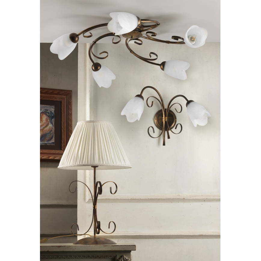 ONLI - Lampada da tavolo ODINO 1xE27/22W/230V 57 cm