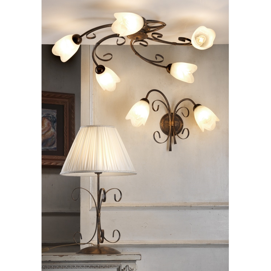 ONLI - Lampada da tavolo ODINO 1xE27/22W/230V 57 cm