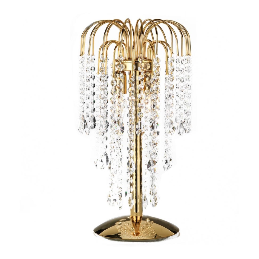 ONLI - Lampada da tavolo PIOGGIA 2xE14/6W/230V oro 50 cm