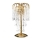 ONLI - Lampada da tavolo PIOGGIA 2xE14/6W/230V oro 50 cm