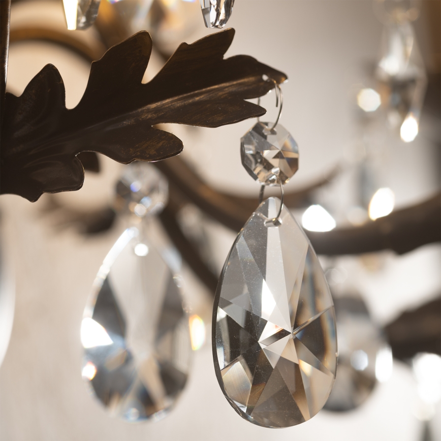 ONLI - Lampada da tavolo TERESA 1xE14/6W/230V bronzo