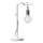 ONLI - Lampada da tavolo WIRE 1xE27/15W/230V 50 cm grigio/bianco