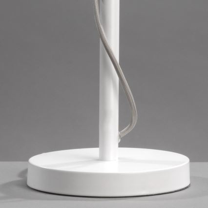 ONLI - Lampada da tavolo WIRE 1xE27/15W/230V 50 cm grigio/bianco