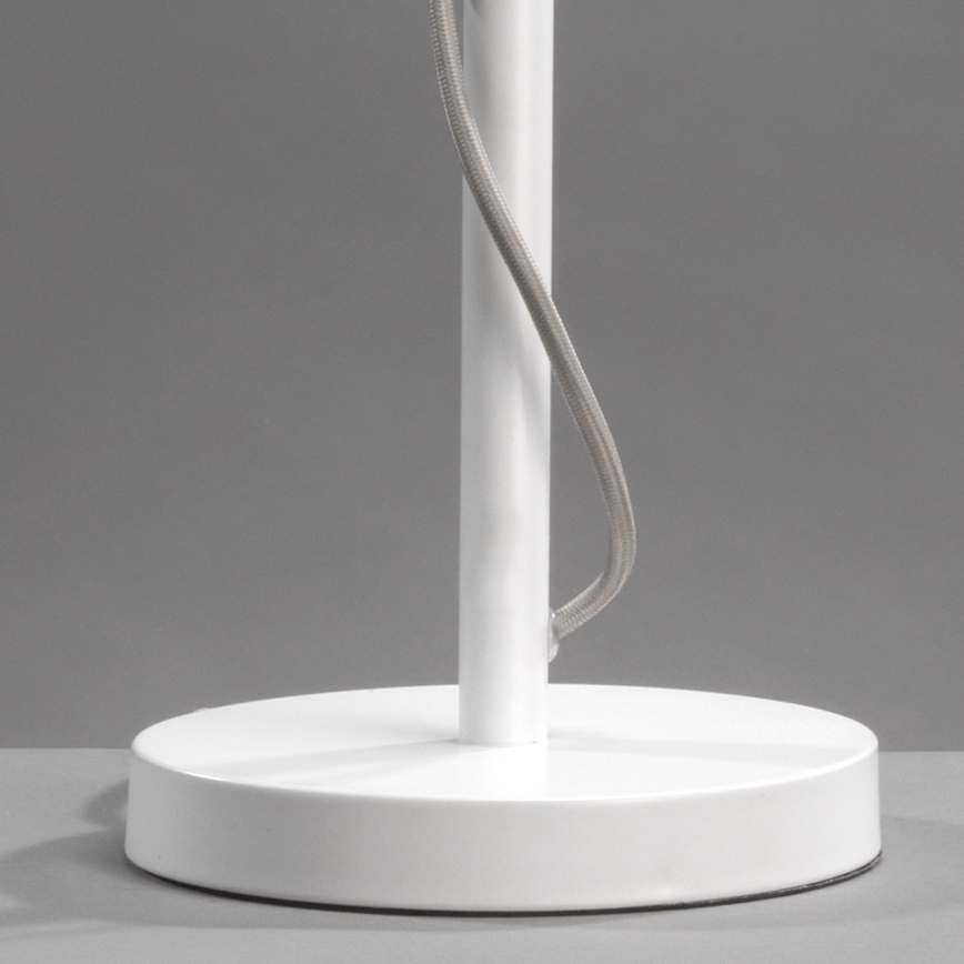 ONLI - Lampada da tavolo WIRE 1xE27/15W/230V 50 cm grigio/bianco