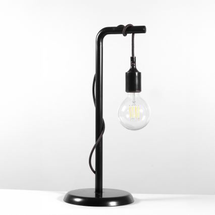ONLI - Lampada da tavolo WIRE 1xE27/15W/230V 50 cm nero