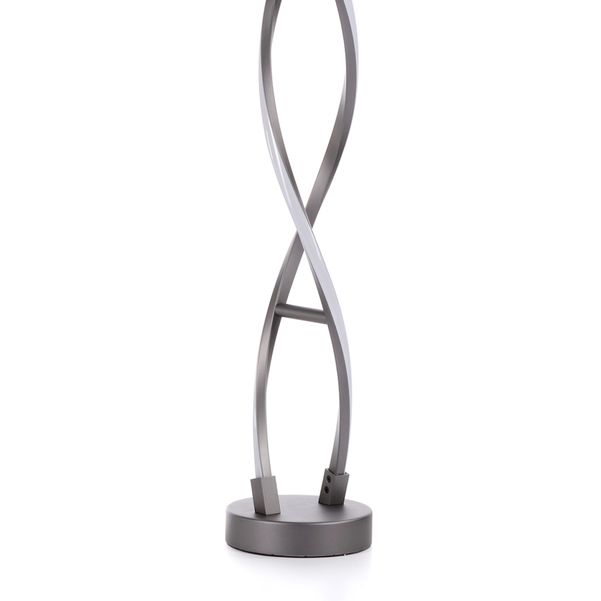 ONLI - Lampada LED da terra DNA LED/24W/230V 4000K argento
