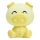 ONLI - Lampada notturna dimmerabile a LED per bambini PUPPIES LED/3W/230V 19 cm maialino/giallo
