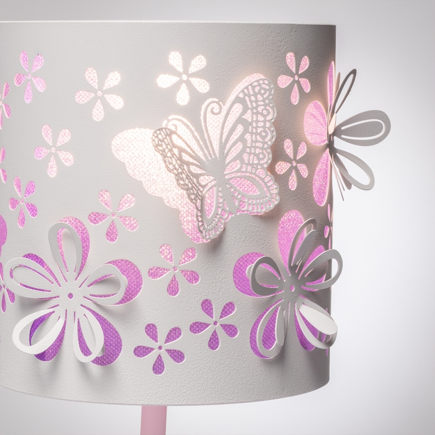 ONLI - Lampada per bambini TITILLA 1xE14/6W/230V 22 cm viola/bianco