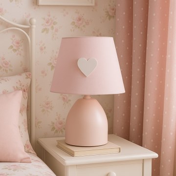ONLI - Lampada per bambini TITTA 1xE14/6W/230V 20 cm rosa