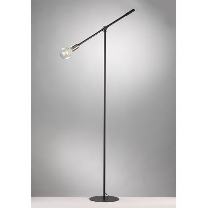 ONLI - Lampadaire ASTE 1xE27/15W/230V noir/doré