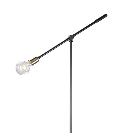 ONLI - Lampadaire ASTE 1xE27/15W/230V noir/doré