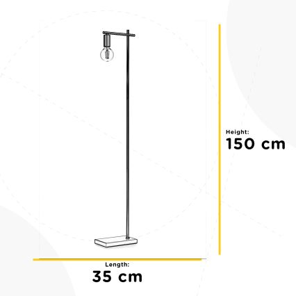 ONLI - Lampadaire CROSS 1xE27/22W/230V