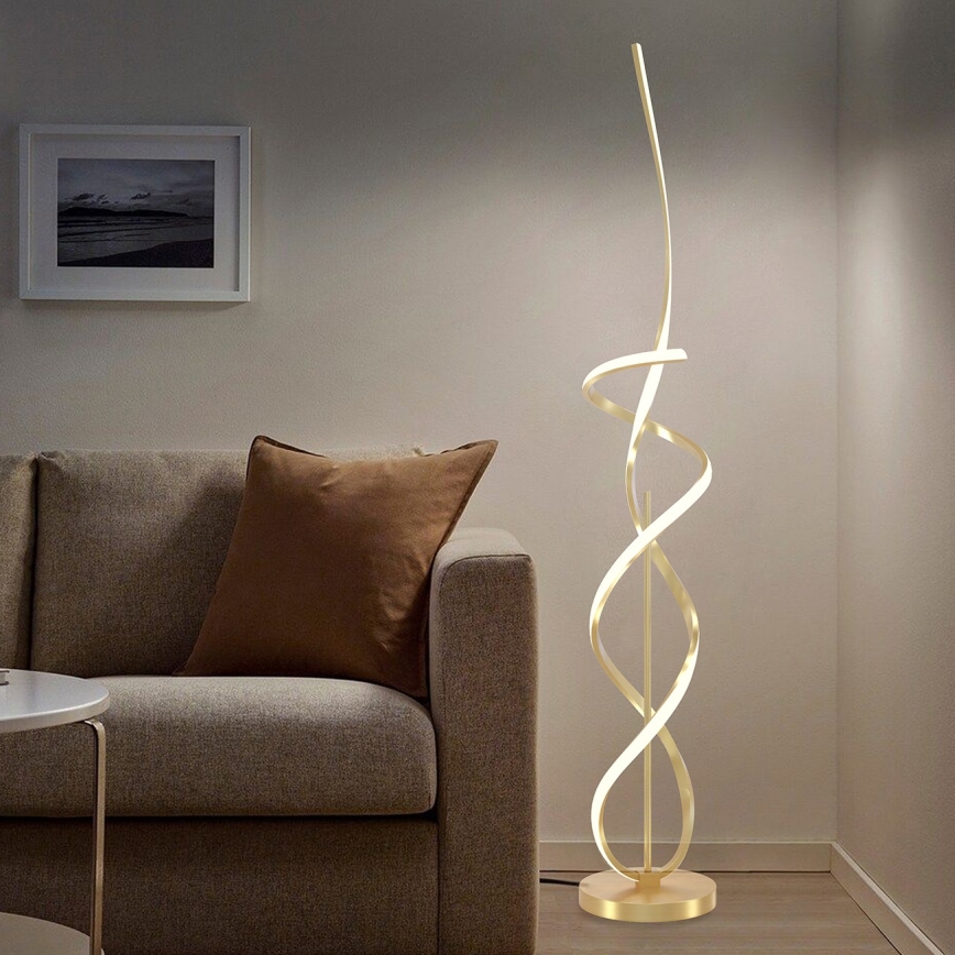 ONLI - Lampadaire TWIST LED/31W/230V 4000K doré
