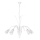 ONLI - Lampadario a sospensione con catena ANTEA 5xE14/6W/230V