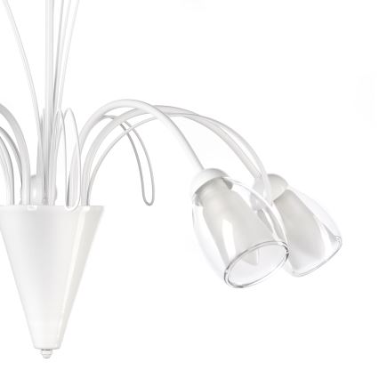 ONLI - Lampadario a sospensione con catena ANTEA 5xE14/6W/230V