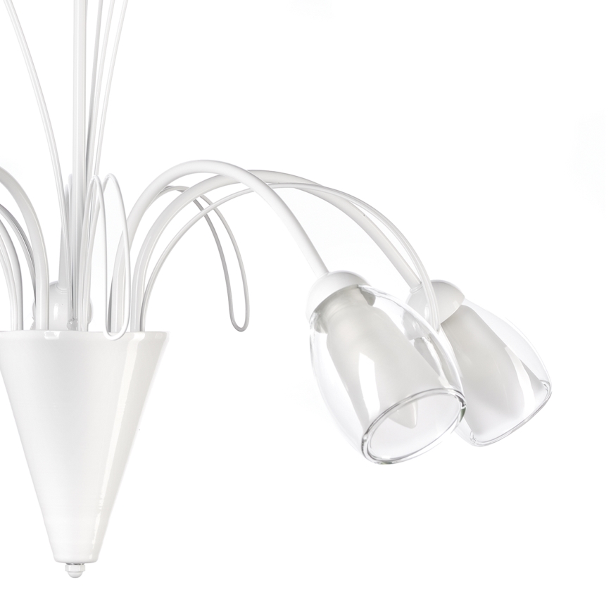 ONLI - Lampadario a sospensione con catena ANTEA 5xE14/6W/230V