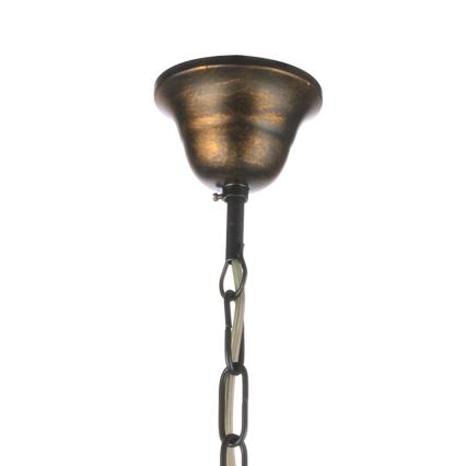 ONLI - Lampadario a sospensione con catena GRETEL 5xE14/6W/230V