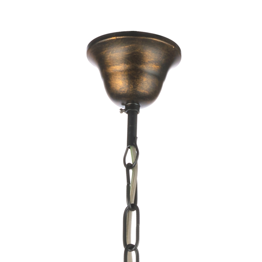 ONLI - Lampadario a sospensione con catena GRETEL 5xE14/6W/230V