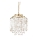 ONLI - Lampadario a sospensione con catena RUBEN 3xE27/22W/230V