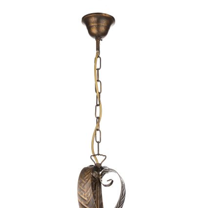 ONLI - Lampadario a sospensione con catena SONIA 3xE14/6W/230V