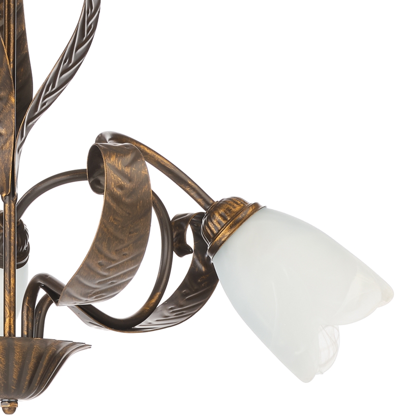 ONLI - Lampadario a sospensione con catena SONIA 3xE14/6W/230V