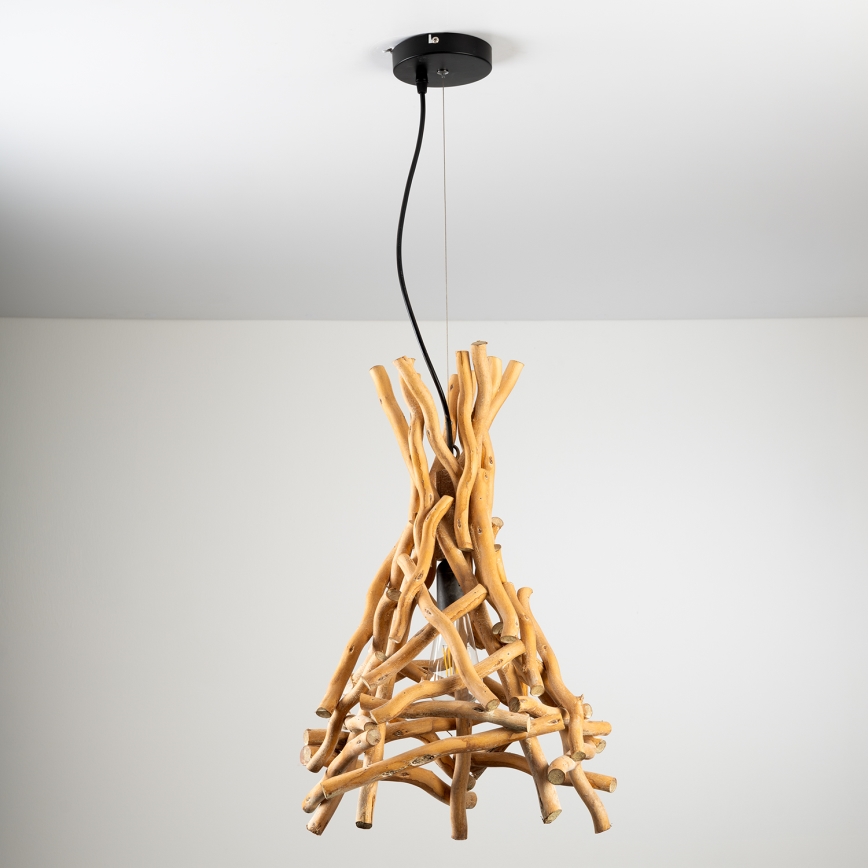 ONLI - Lampadario a sospensione con cavo AGAR 1xE27/22W/230V
