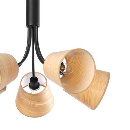 ONLI - Lampadario a sospensione con filo ASIA 5xE14/6W/230V