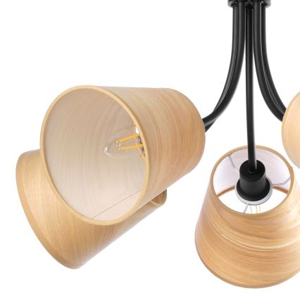 ONLI - Lampadario a sospensione con filo ASIA 5xE14/6W/230V