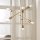 ONLI - Lampadario a sospensione con filo CROSS 6xE27/22W/230V
