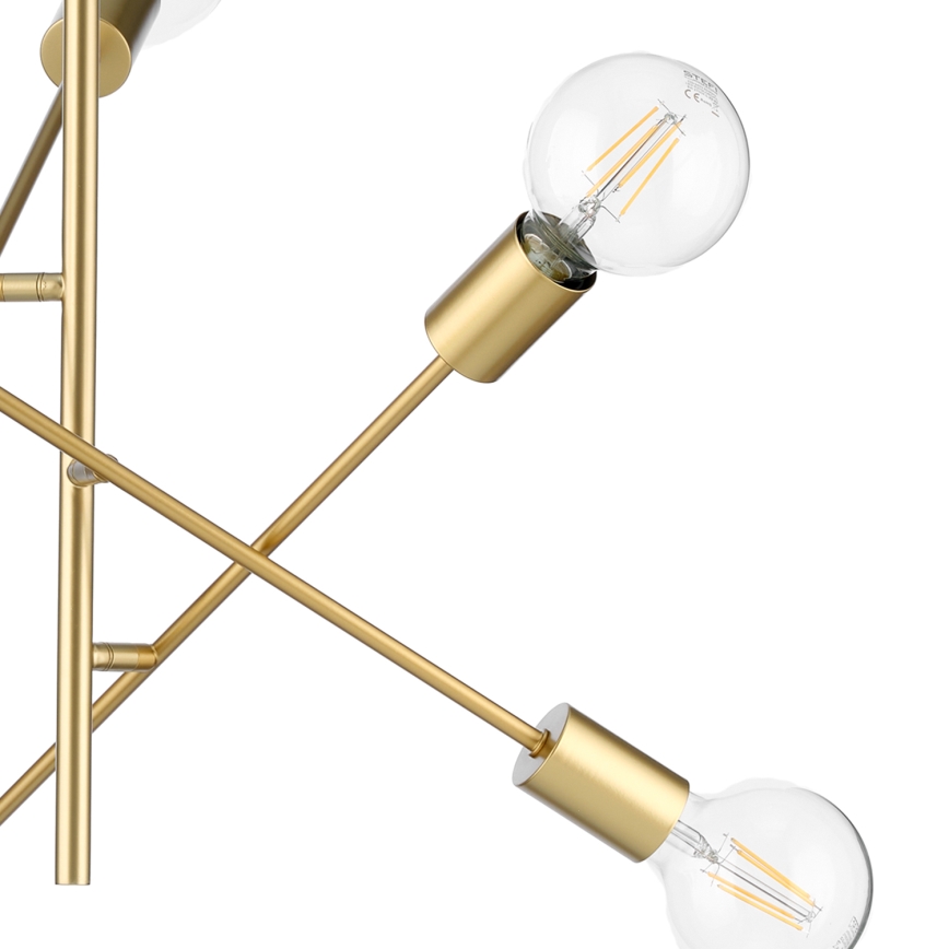 ONLI - Lampadario a sospensione con filo CROSS 6xE27/22W/230V
