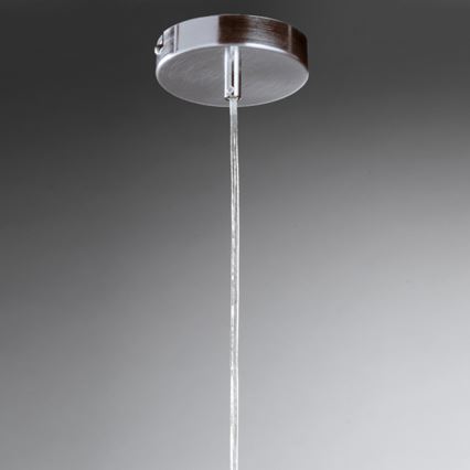 ONLI - Lampadario a sospensione con filo DODO 1xE27/22W/230V cromo lucido