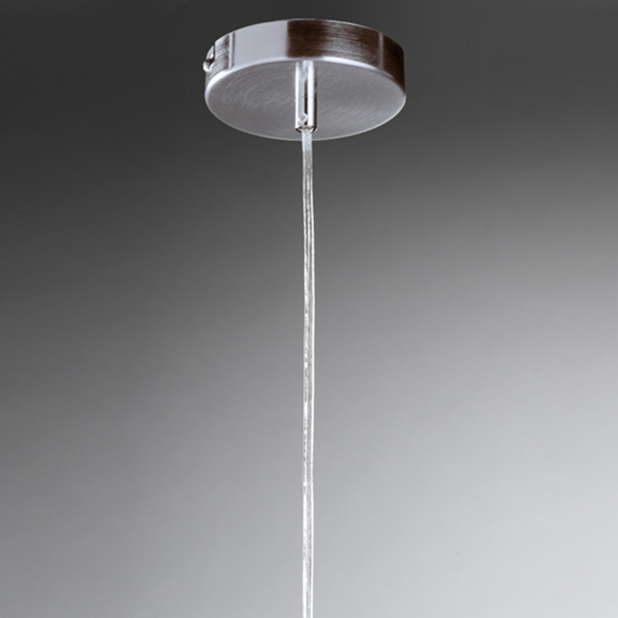ONLI - Lampadario a sospensione con filo DODO 1xE27/22W/230V cromo lucido