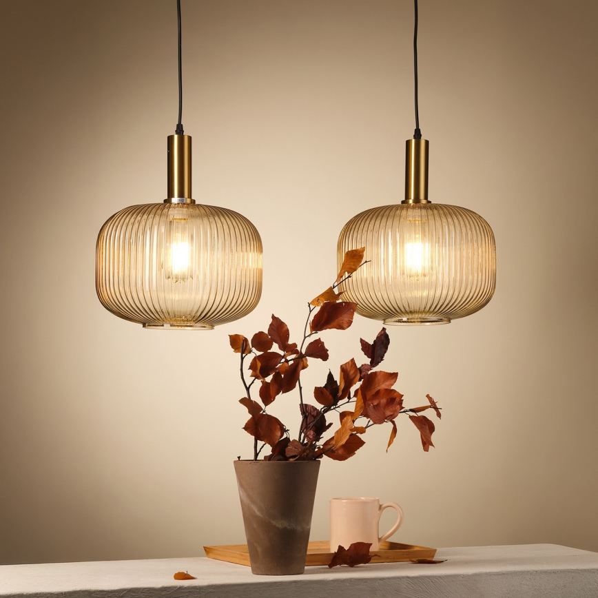 ONLI - Lampadario a sospensione con filo DOROTY 1xE27/22W/230V diametro 30 cm