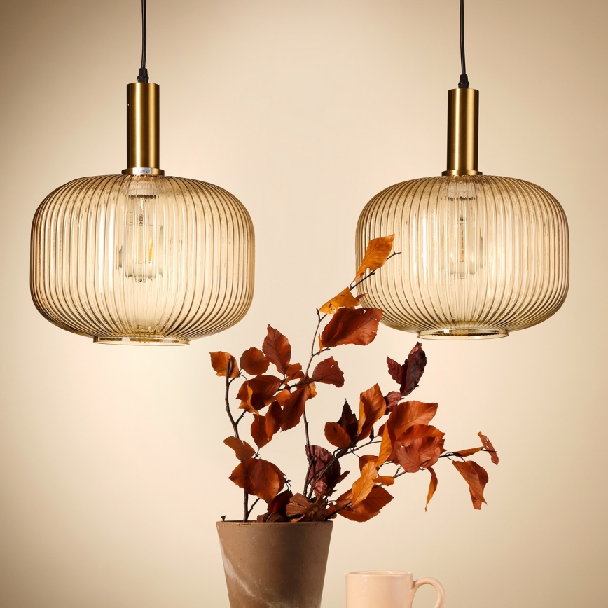 ONLI - Lampadario a sospensione con filo DOROTY 1xE27/22W/230V diametro 30 cm