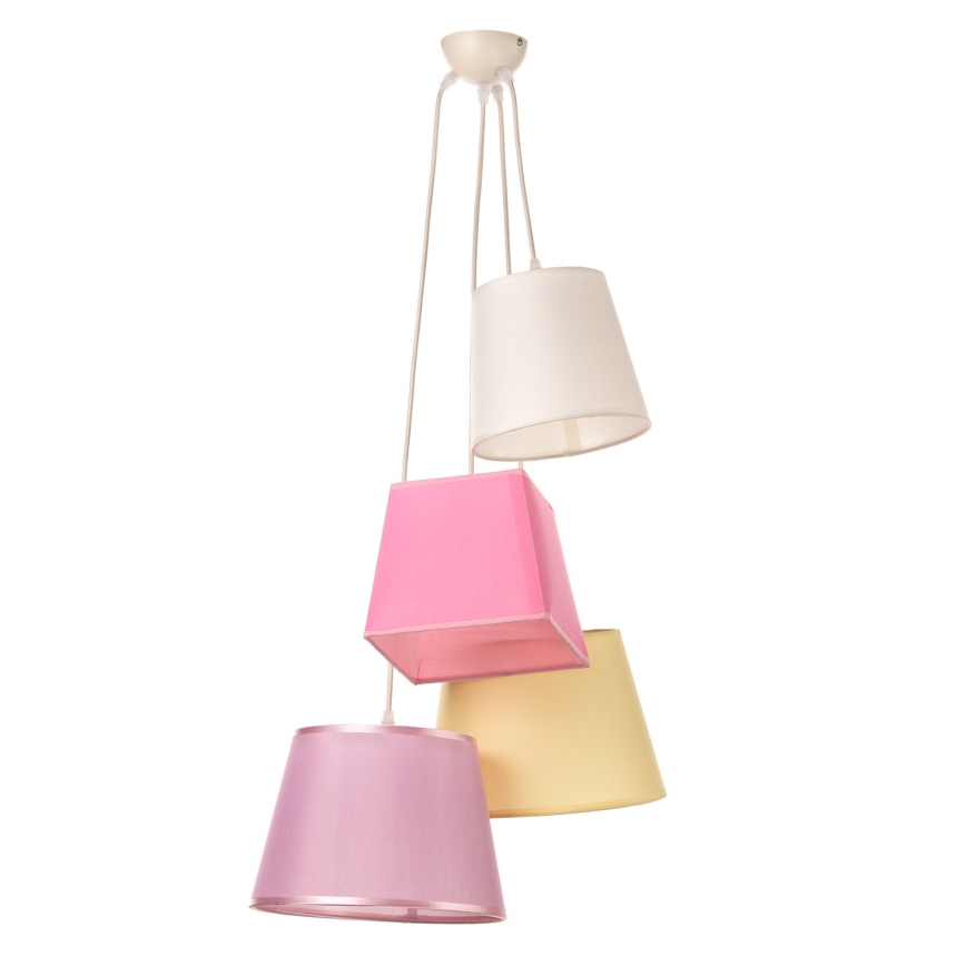 ONLI - Lampadario a sospensione con filo NINETTA 4xE14/6W/230V